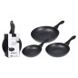 Excellent Houseware Juego de sartenes 3 piezas Excellent Houseware Juego de sartenes 3 piezas