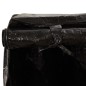 vidaXL Fundas de banco balancín 2 uds 12 ojales PE 220x177x220 cm