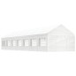 vidaXL Cenador con techo polietileno blanco 15,61x4,08x3,22 m vidaXL Cenador con techo polietileno blanco 15,61x4,08x3,22 m