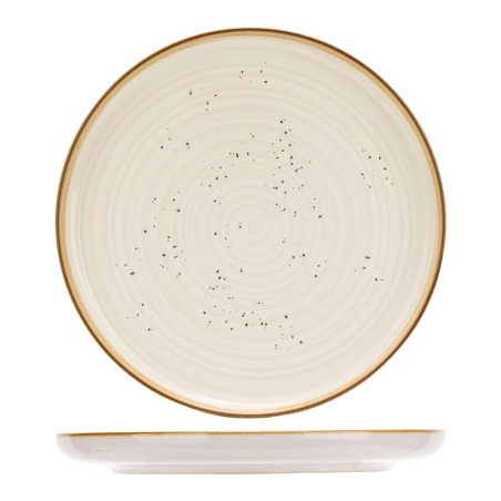 Cosy & Trendy Plato llano Baltic 6 unidades color vainilla