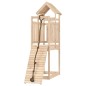 vidaXL Casa de juegos con rocódromo madera maciza pino vidaXL Casa de juegos con rocódromo madera maciza pino