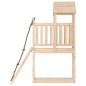 vidaXL Casa de juegos con rocódromo madera maciza pino vidaXL Casa de juegos con rocódromo madera maciza pino