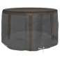 vidaXL Fundas para muebles de jardín 2 uds 6 ojales redonda Ø125x75 cm