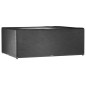 vidaXL Fundas muebles jardín 2 uds 16 ojales rectangular 278x204x105cm