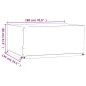 vidaXL Fundas muebles jardín 2 uds 8 ojales rectangular 180x135x80 cm vidaXL Fundas muebles jardín 2 uds 8 ojales rectangular 180x135x80 cm