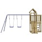 vidaXL Parque infantil de exterior madera de pino impregnada vidaXL Parque infantil de exterior madera de pino impregnada