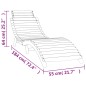 vidaXL Tumbonas 2 uds madera maciza acacia blanco 184x55x64 cm