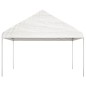 vidaXL Cenador con techo polietileno blanco 17,84x4,08x3,22 m vidaXL Cenador con techo polietileno blanco 17,84x4,08x3,22 m