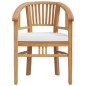 vidaXL Juego de comedor de jardín 7 piezas madera maciza de teca vidaXL Juego de comedor de jardín 7 piezas madera maciza de teca