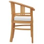 vidaXL Juego de comedor de jardín 7 piezas madera maciza de teca vidaXL Juego de comedor de jardín 7 piezas madera maciza de teca
