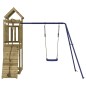 vidaXL Parque infantil de exterior madera de pino impregnada vidaXL Parque infantil de exterior madera de pino impregnada