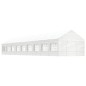 vidaXL Cenador con techo polietileno blanco 20,07x4,08x3,22 m vidaXL Cenador con techo polietileno blanco 20,07x4,08x3,22 m