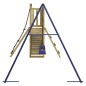 vidaXL Parque infantil de exterior madera de pino impregnada vidaXL Parque infantil de exterior madera de pino impregnada