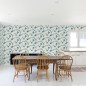 DUTCH WALLCOVERINGS Papel pintado Flower azul claro DUTCH WALLCOVERINGS Papel pintado Flower azul claro