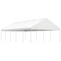 vidaXL Cenador con techo polietileno blanco 11,15x5,88x3,75 m vidaXL Cenador con techo polietileno blanco 11,15x5,88x3,75 m