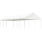 vidaXL Cenador con techo polietileno blanco 13,38x4,08x3,22 m vidaXL Cenador con techo polietileno blanco 13,38x4,08x3,22 m