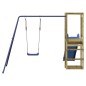 vidaXL Parque infantil de exterior madera de pino impregnada