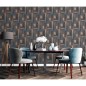 DUTCH WALLCOVERINGS Papel pintado Wood azul y marrón