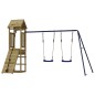 vidaXL Parque infantil de exterior madera de pino impregnada vidaXL Parque infantil de exterior madera de pino impregnada