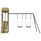 vidaXL Parque infantil de exterior madera de pino impregnada vidaXL Parque infantil de exterior madera de pino impregnada