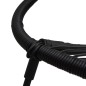 vidaXL Juego de comedor para jardín 7 piezas ratán PVC negro vidaXL Juego de comedor para jardín 7 piezas ratán PVC negro