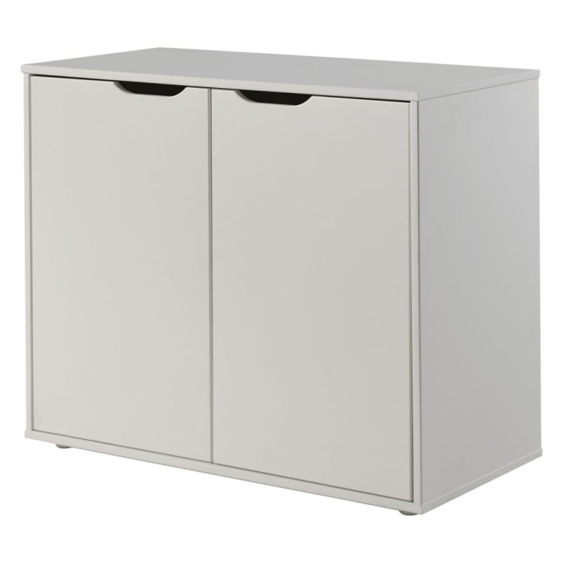 Vipack Armario de almacenaje Pino 2 puertas madera blanco Vipack Armario de almacenaje Pino 2 puertas madera blanco