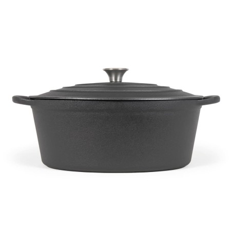 Livoo Cacerola ovalada negro 34 cm 7 L