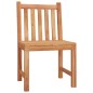 vidaXL Juego de comedor para jardín 5 piezas madera maciza de teca vidaXL Juego de comedor para jardín 5 piezas madera maciza de teca