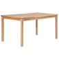 vidaXL Juego de comedor para jardín 5 piezas madera maciza de teca vidaXL Juego de comedor para jardín 5 piezas madera maciza de teca