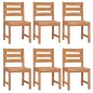 vidaXL Juego de comedor de jardín 7 piezas madera maciza de teca vidaXL Juego de comedor de jardín 7 piezas madera maciza de teca