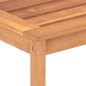vidaXL Juego de comedor para jardín 3 pzas madera maciza de teca vidaXL Juego de comedor para jardín 3 pzas madera maciza de teca