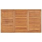 vidaXL Juego de comedor para jardín 3 pzas madera maciza de teca vidaXL Juego de comedor para jardín 3 pzas madera maciza de teca
