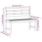 vidaXL Juego de comedor para jardín 3 pzas madera maciza de teca vidaXL Juego de comedor para jardín 3 pzas madera maciza de teca