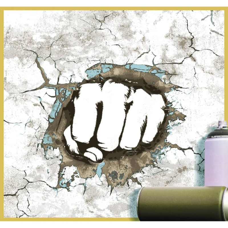 Noordwand Papel pintado Friends&Coffee Concrete Boxing Fist Noordwand Papel pintado Friends&Coffee Concrete Boxing Fist