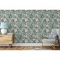 DUTCH WALLCOVERINGS Papel pintado Eden gris y verde claro DUTCH WALLCOVERINGS Papel pintado Eden gris y verde claro