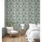 DUTCH WALLCOVERINGS Papel pintado Eden gris y verde claro DUTCH WALLCOVERINGS Papel pintado Eden gris y verde claro