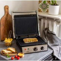 Livoo Plancha compacta gris 2000 W