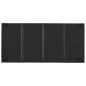 vidaXL Set de comedor de jardín 7 pzas y cojines ratán sintético negro vidaXL Set de comedor de jardín 7 pzas y cojines ratán sintético negro