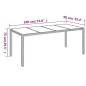 vidaXL Set de comedor de jardín 7 pzas y cojines ratán sintético negro vidaXL Set de comedor de jardín 7 pzas y cojines ratán sintético negro
