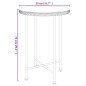 vidaXL Juego de comedor de jardín 5 piezas ratán sintético negro vidaXL Juego de comedor de jardín 5 piezas ratán sintético negro