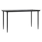 vidaXL Set de muebles jardín 5 pzas con cojines ratán sintético negro vidaXL Set de muebles jardín 5 pzas con cojines ratán sintético negro