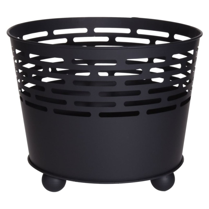 ProGarden Cubo para leña negro 39x32 cm ProGarden Cubo para leña negro 39x32 cm