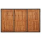 vidaXL Set de muebles jardín 5 pzas con cojines ratán sintético negro vidaXL Set de muebles jardín 5 pzas con cojines ratán sintético negro