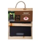 Esschert Design Brasero cuadrado con dibujo de ciervo Esschert Design Brasero cuadrado con dibujo de ciervo