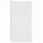vidaXL Aparadores 2 piezas madera contrachapada blanco vidaXL Aparadores 2 piezas madera contrachapada blanco