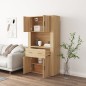vidaXL Aparador alto madera contrachapada color roble vidaXL Aparador alto madera contrachapada color roble