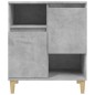 vidaXL Aparadores 3 uds madera contrachapada gris hormigón 60x35x70 cm vidaXL Aparadores 3 uds madera contrachapada gris hormigón 60x35x70 cm