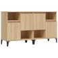 vidaXL Aparadores 2 uds madera contrachapada roble Sonoma 60x35x70 cm vidaXL Aparadores 2 uds madera contrachapada roble Sonoma 60x35x70 cm