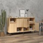 vidaXL Aparadores 2 uds madera contrachapada roble Sonoma 60x35x70 cm vidaXL Aparadores 2 uds madera contrachapada roble Sonoma 60x35x70 cm
