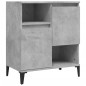 vidaXL Aparadores 3 uds madera contrachapada gris hormigón 60x35x70 cm vidaXL Aparadores 3 uds madera contrachapada gris hormigón 60x35x70 cm